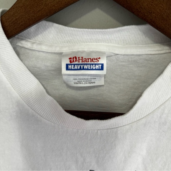 Vintage Hanes Dr. Seuss Cat in the Hat White T-Shirt 2003 Youth Large Cotton - Picture 4 of 7